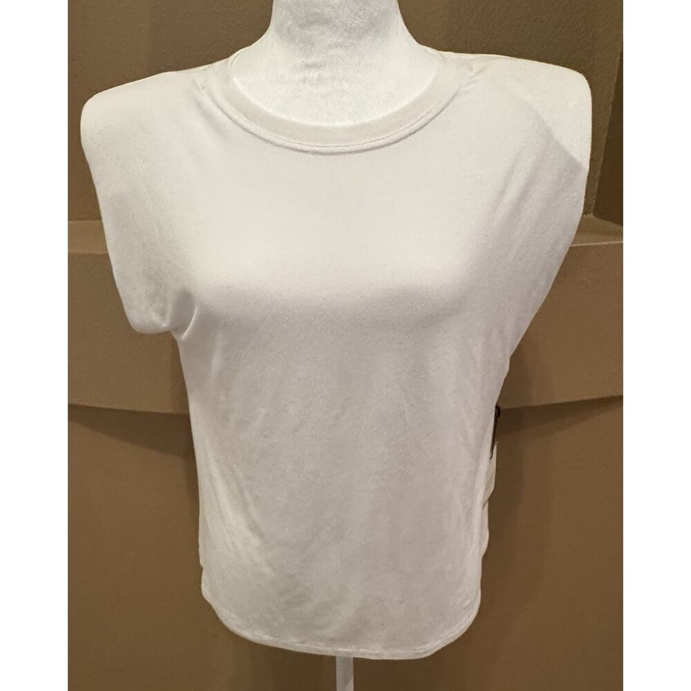 Laundry By Shelli Segal White Tank Top Size Small S